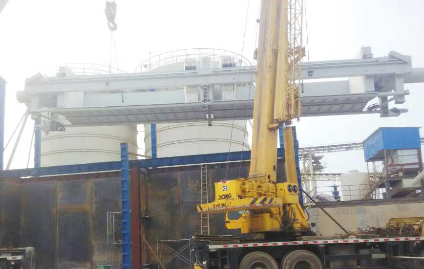 壓濾機使用現場